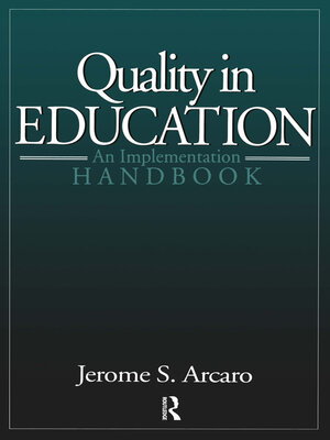 cover image of Quality in Education